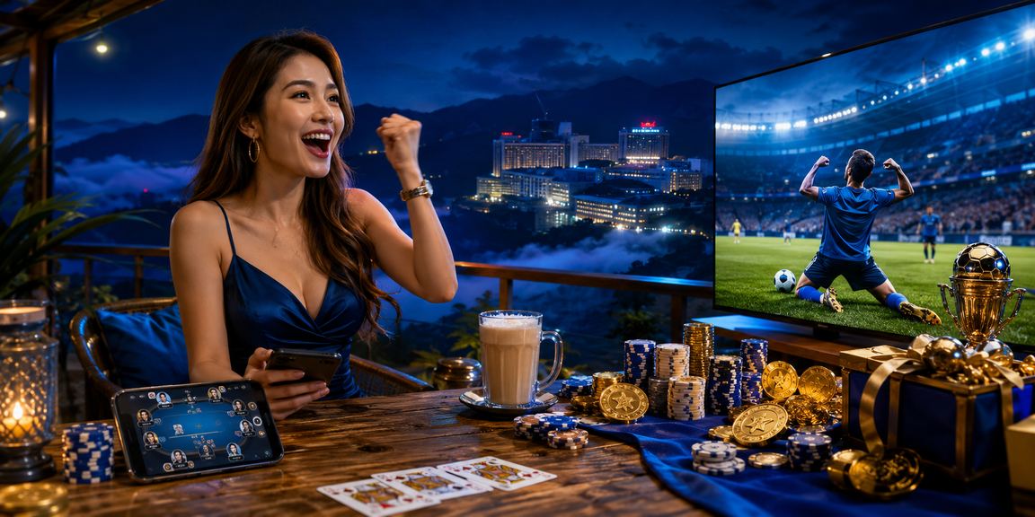 Pengalaman permainan poker dan kasino di kawasan peranginan Genting Highlands Malaysia